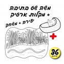משה שט בתיבה+מקלות 36 יח