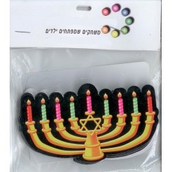 חיתוכי חנוכייה זוהרים